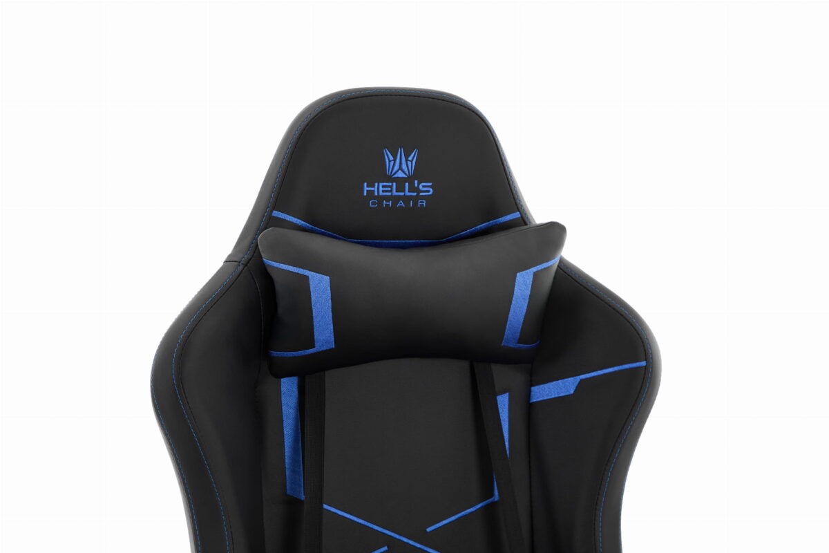 Геймерське крісло Hell's Chair HC-2001 Black Blue - Зображення 5