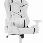 Геймерське крісло Hell's Chair HC-2001 White Black