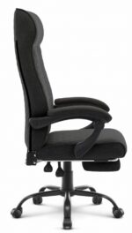 Офісне крісло Hell's Chair HC-1030 Black, чорна тканина - Зображення 3