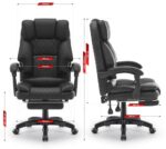 Офісне крісло Hell's Chair HC-1031, Black екошкіра - Зображення 5