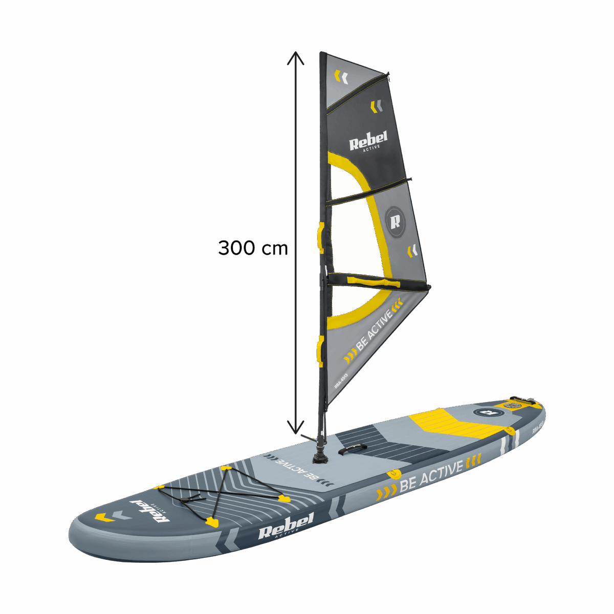 Надувна SUP-дошка з парусом Rebel RBA-4513 комплект 305 см - Зображення 3