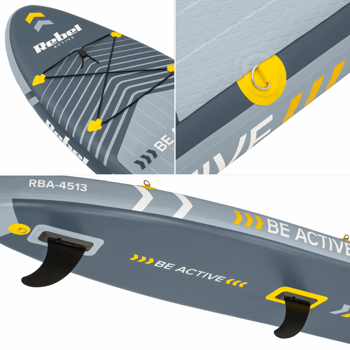 Надувна SUP-дошка з парусом Rebel RBA-4513 комплект 305 см - Зображення 10