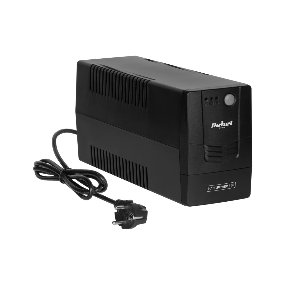 Джерело безперебійного живлення REBEL Nanopower 650 UPS (360W, 230V, 50Hz) - Зображення 2