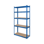 Металевий стелаж Rebel 180x90x40 см на 5 полиць 750 кг RB-1251BL - Зображення 2