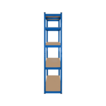 Металевий стелаж Rebel 180x90x40 см на 5 полиць 750 кг RB-1251BL - Зображення 4