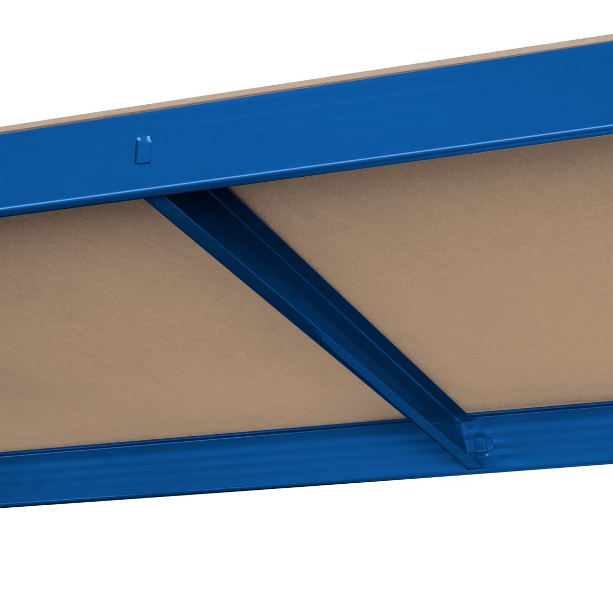 Металевий стелаж Rebel 180x90x40 см на 5 полиць 750 кг RB-1251BL - Зображення 7