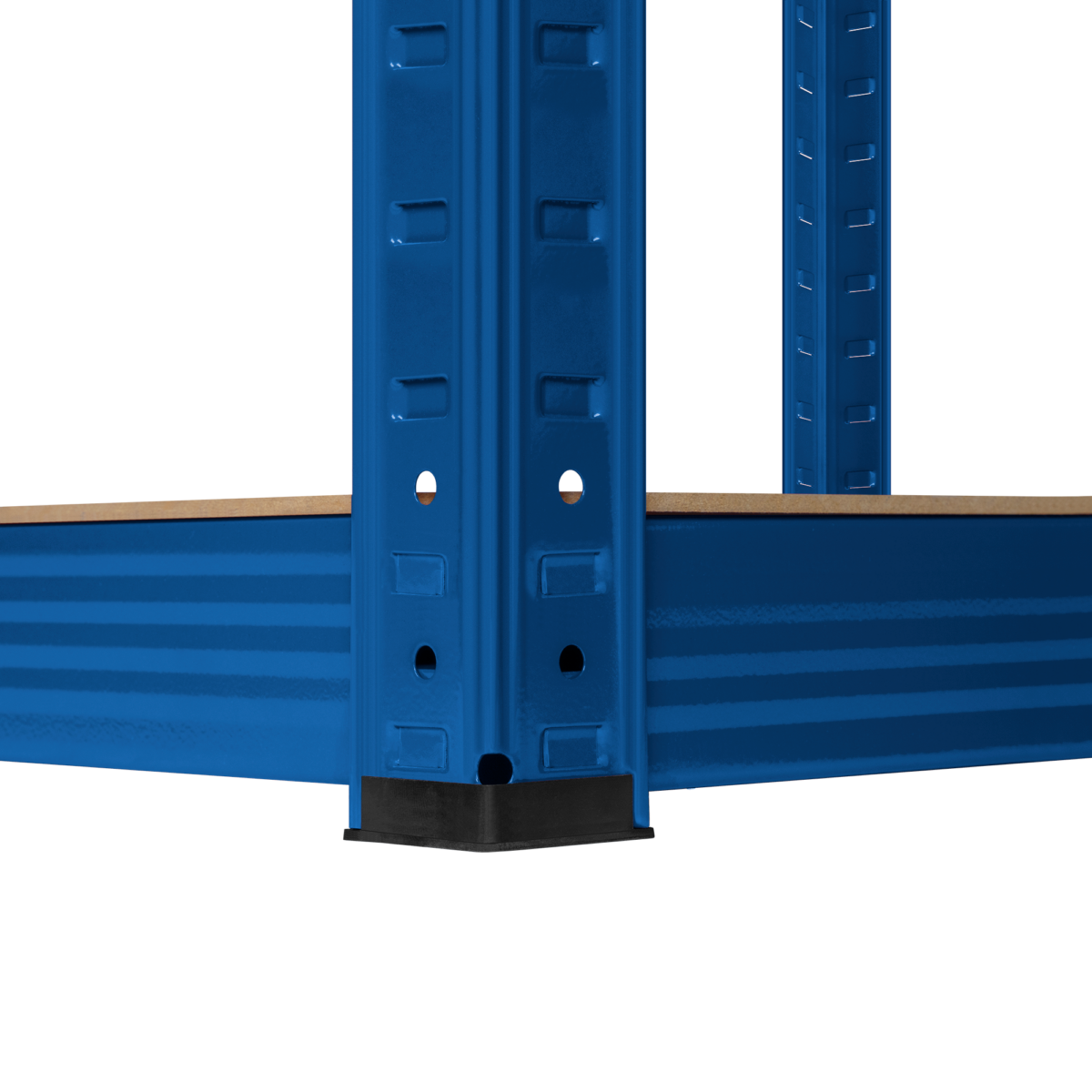 Металевий стелаж Rebel 180x90x40 см на 5 полиць 750 кг RB-1251BL - Зображення 8
