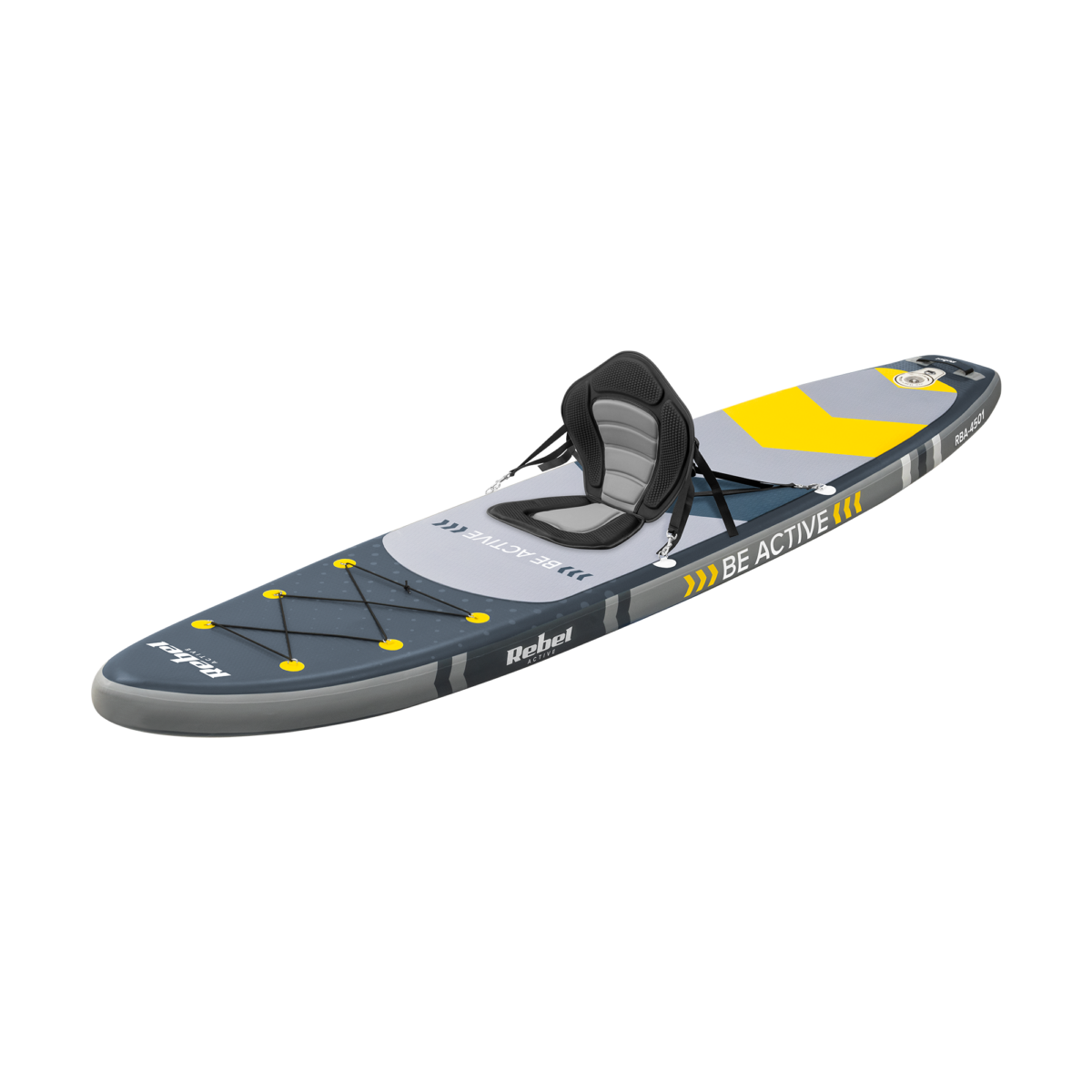 SUP-дошка REBEL ACTIVE RBA-4501 з сидінням Сірого кольору - Зображення 3