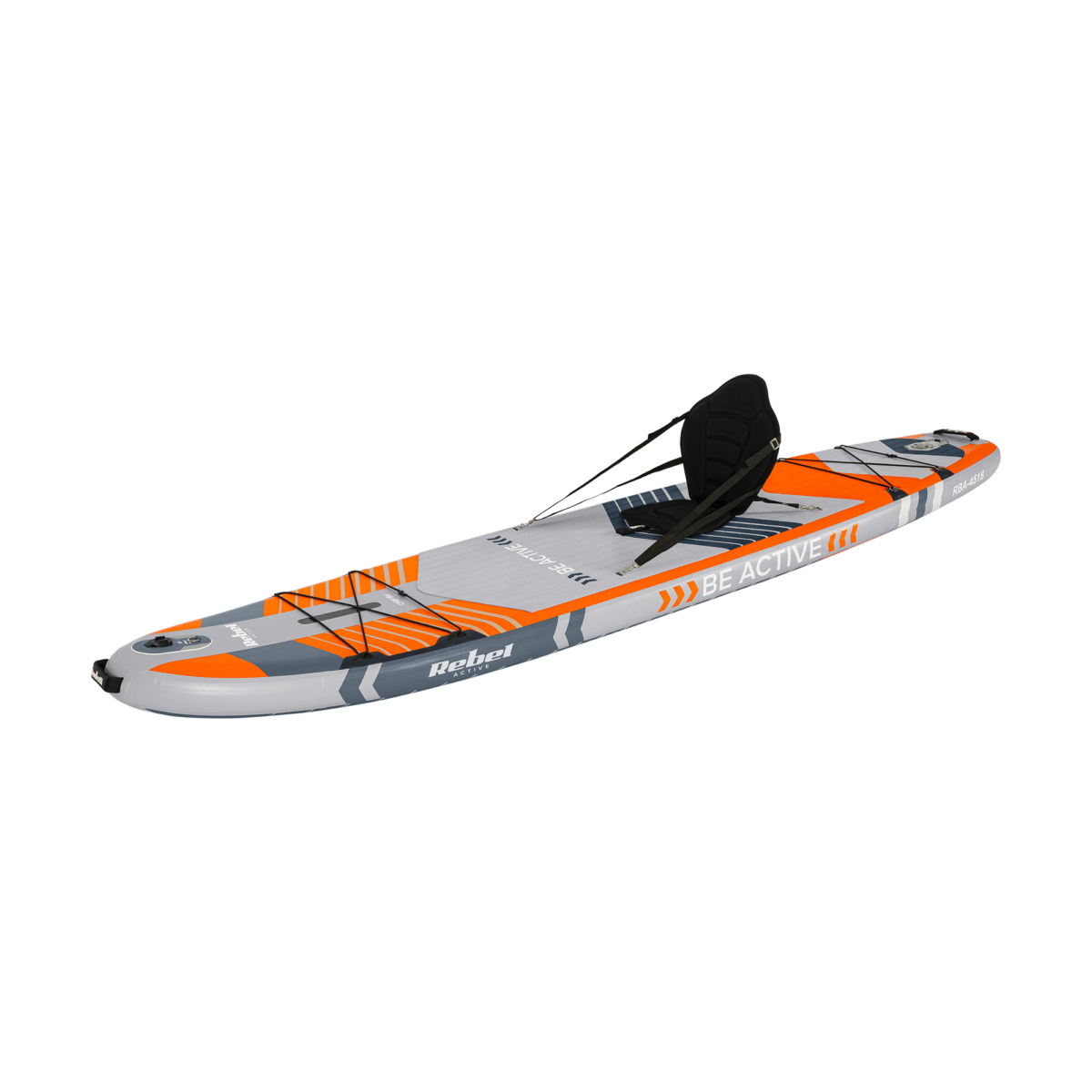 SUP-дошка REBEL ACTIVE PRO RBA-4518 335 см Оранжева - комплект - Зображення 3