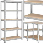 Універсальний стелаж з 5 полицями 180x90x40 KRUMAD KMDW78 - Зображення 2