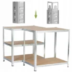 Універсальний стелаж з 5 полицями 180x90x40 KRUMAD KMDW78 - Зображення 7
