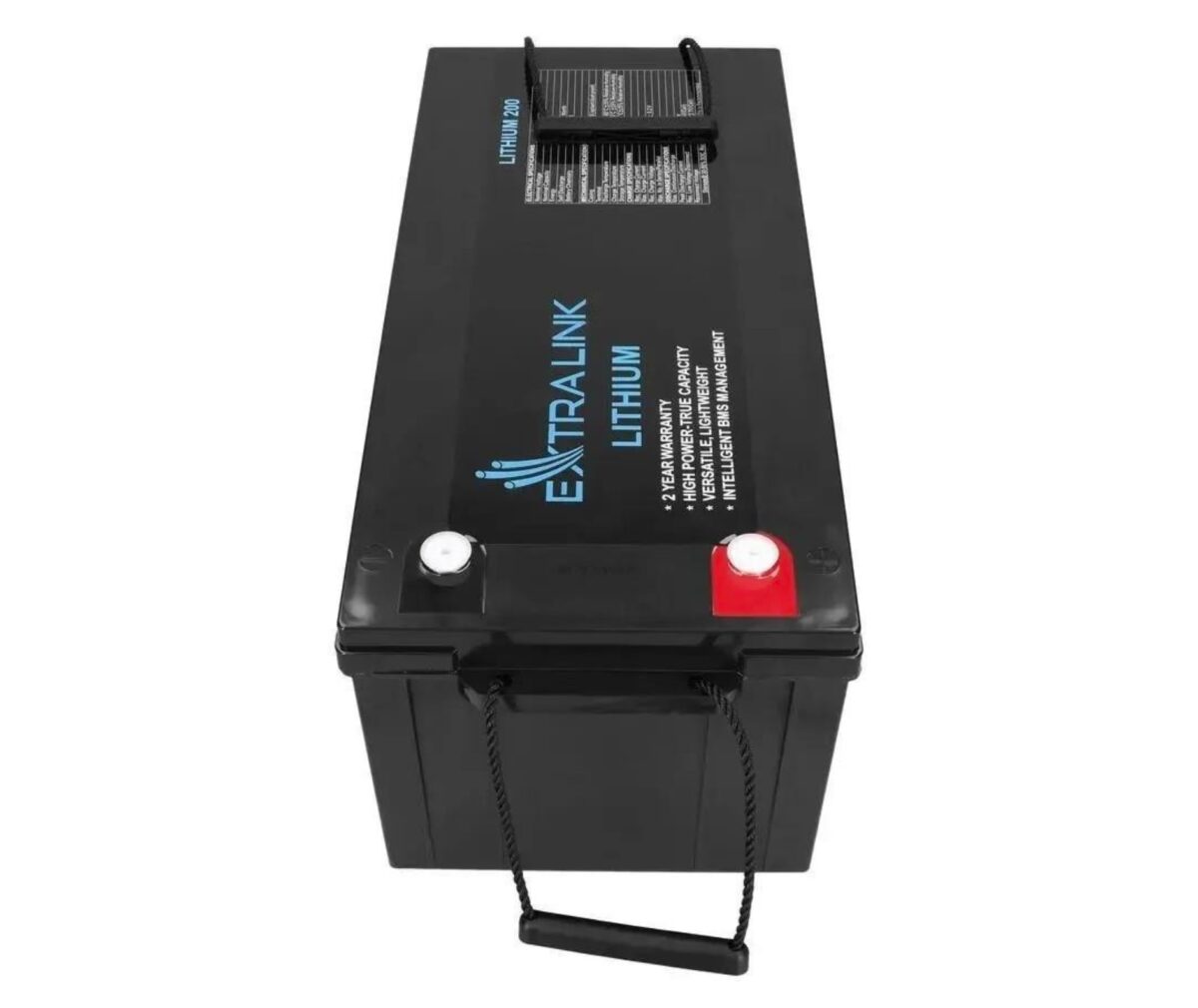LiFePO4 акумулятор Extralink батарея для ДБЖ або інвертора 12.8V 200Ah