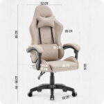 Ігрове крісло Cabro C500 Beige тканина - Зображення 6