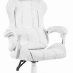 Геймерське крісло Hell's Chair HC-1014 White Black