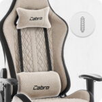 Ігрове крісло Cabro C508 Beige тканина - Зображення 8
