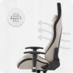 Ігрове крісло Cabro C508 Beige тканина - Зображення 9