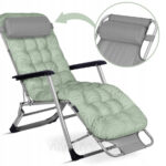 Розкладний пляжний лежак ChillWell Luxury 286403