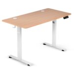 Стіл Hell's Chair Natur Wood White з електричним регулюванням ,120x60 см