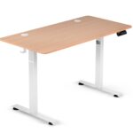 Стіл Hell's Chair Natur Wood White з електричним регулюванням ,120x60 см