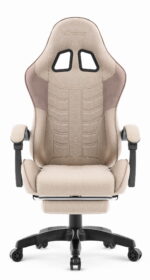Ігрове крісло Cabro C501 бежеве тканина - Зображення 5