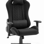 Ігрове крісло Cabro C508 Black тканина