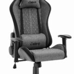 Ігрове крісло Cabro C508 Black Grey тканина