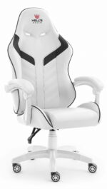 Геймерське крісло Hell's Chair HC-1007 White Black - Зображення 2