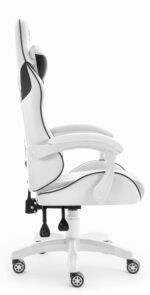Геймерське крісло Hell's Chair HC-1007 White Black - Зображення 4