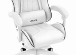 Геймерське крісло Hell's Chair HC-1007 White Black - Зображення 5