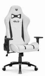Геймерське крісло Hell's Chair HC-1013 White Black - Зображення 2