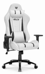 Геймерське крісло Hell's Chair HC-1013 White Black