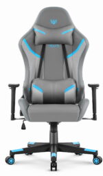 Геймерське крісло Hell's Chair HC-2002 Grey Blue - Зображення 2