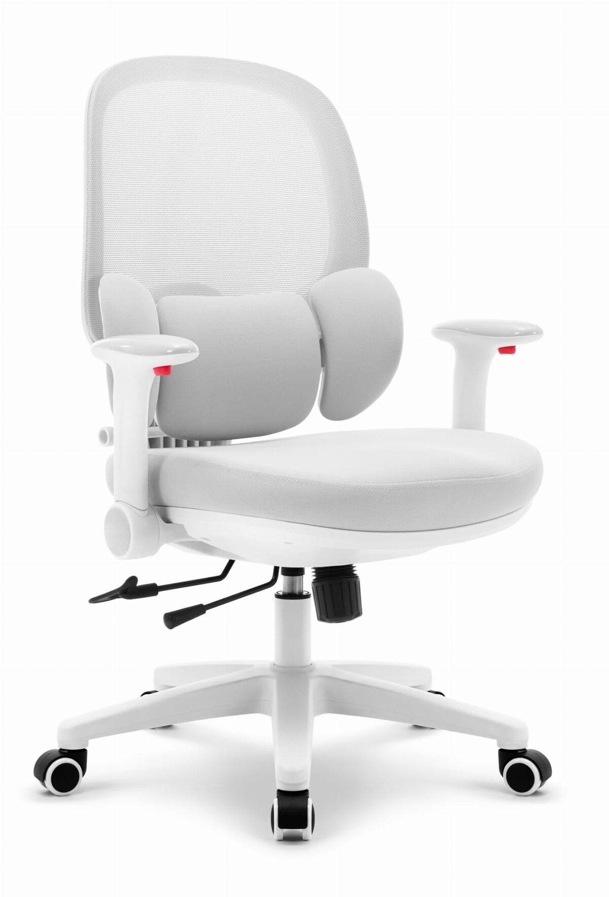 Геймерське крісло Hell's Chair HC-999 Grey White - Зображення 2