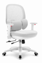 Геймерське крісло Hell's Chair HC-999 Grey White - Зображення 2