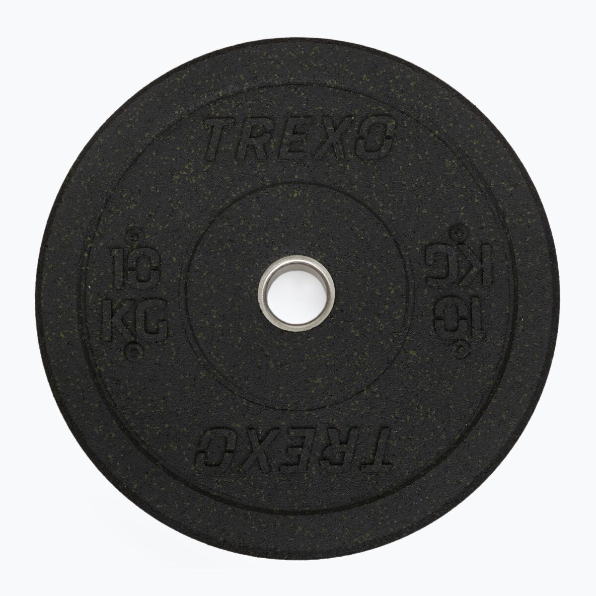 Диски бамперові олімпійські XTREXO чорні TRX-BMP010 10 кг - Зображення 2