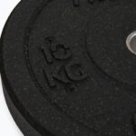 Диски бамперові олімпійські XTREXO чорні TRX-BMP010 10 кг - Зображення 3