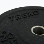 Диски бамперові олімпійські XTREXO чорні TRX-BMP020 20 кг - Зображення 3