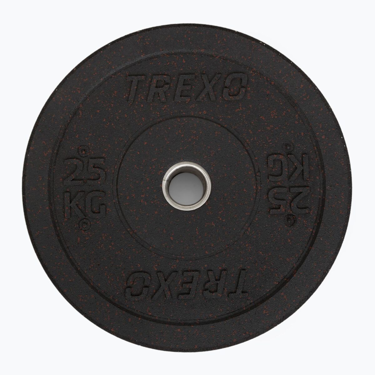 Диски бамперові олімпійські XTREXO чорні TRX-BMP025 25 кг - Зображення 2