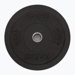 Диски бамперові олімпійські XTREXO чорні TRX-BMP025 25 кг - Зображення 2