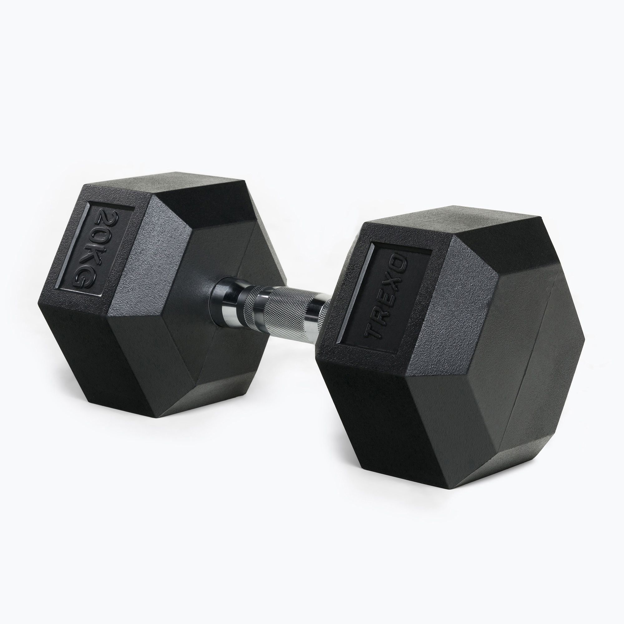 gantel-progumovana-xtrexo-hex-hxd200-20-kg-617644 Гантель прогумована XTREXO Hex HXD200 20 кг - Зображення 1