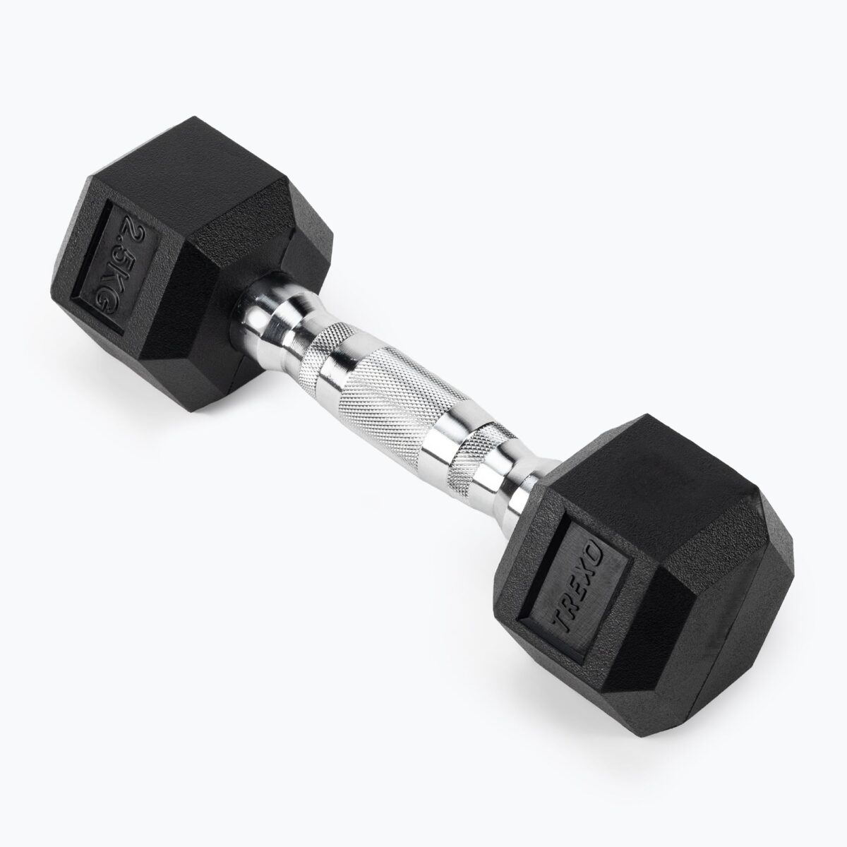 Гантель прогумована XTREXO Hex HXD25 2.5 кг - Зображення 2