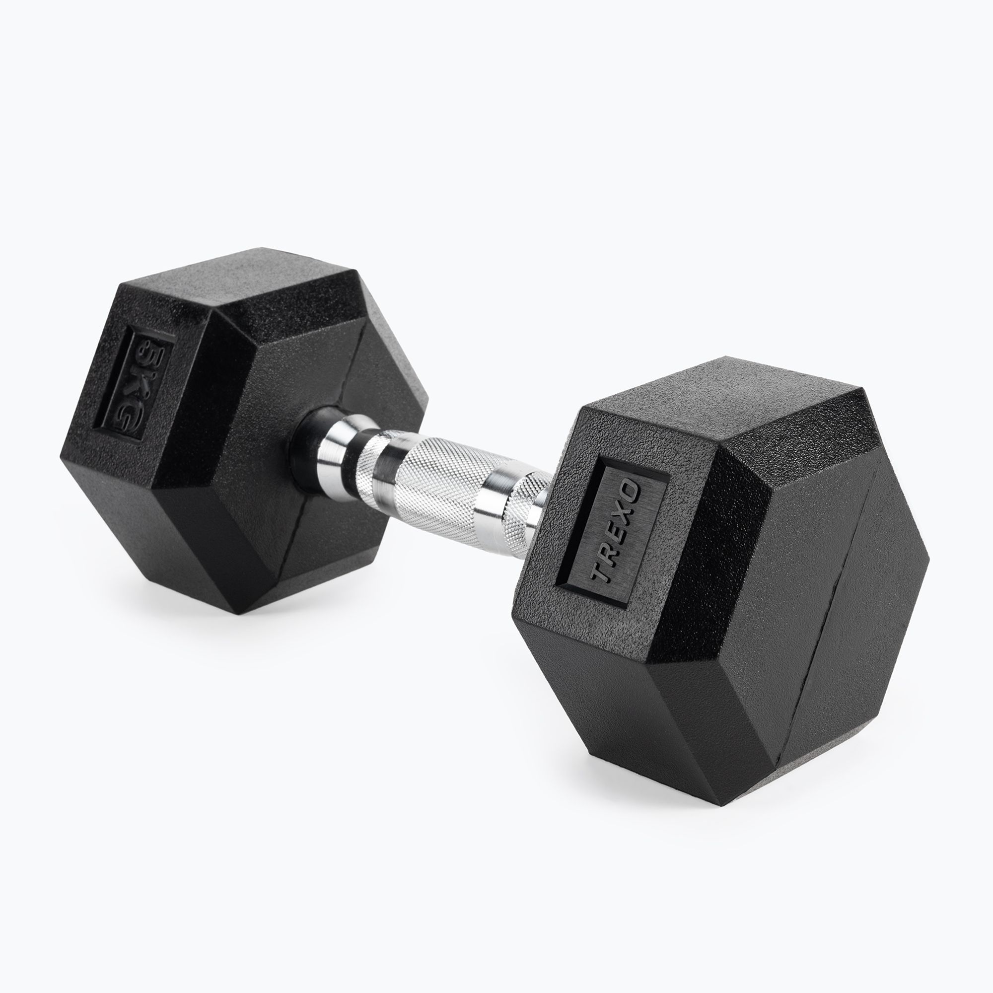 gantel-progumovana-xtrexo-hex-hxd50-5-kg-619276 Гантель прогумована XTREXO Hex HXD50 5 кг - Зображення 1