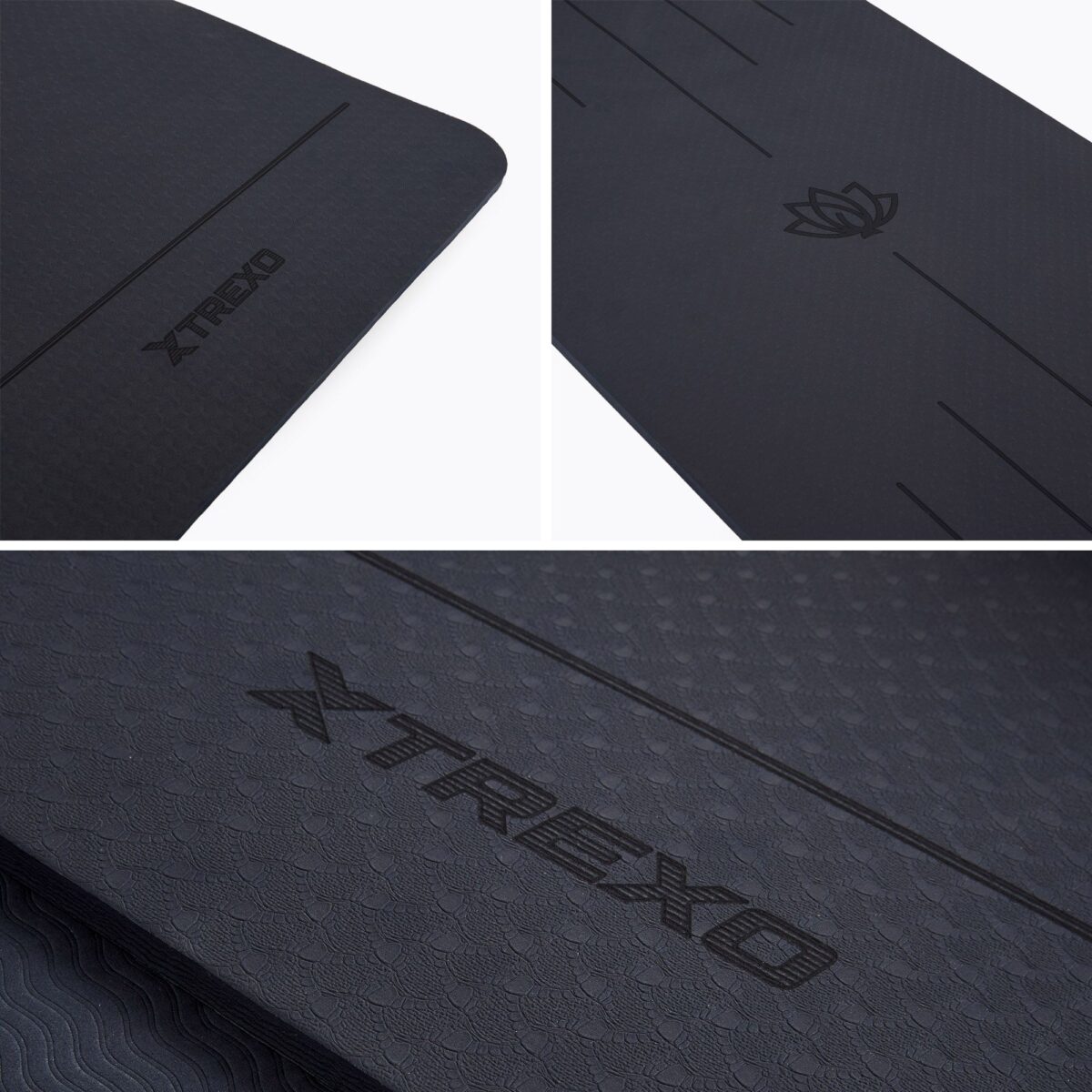 Килимок для тренувань XTREXO TXO-B4Z002-CH 6 мм сірий - Зображення 4