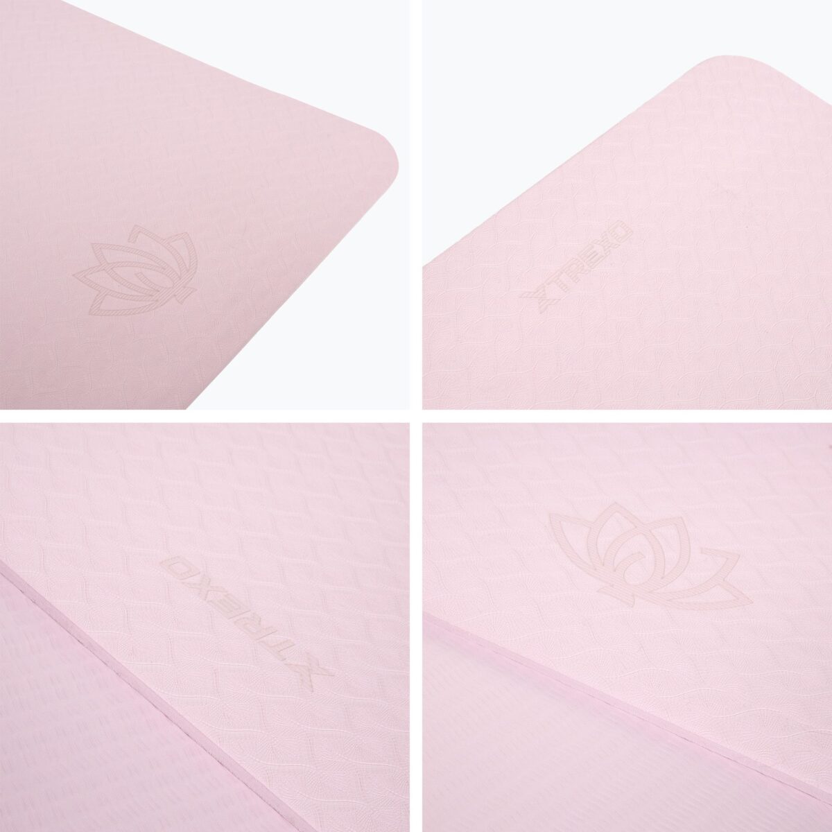 Килимок фітнес XTREXO comfort 10 mm TXO-B4Z003-VT light pink - Зображення 3