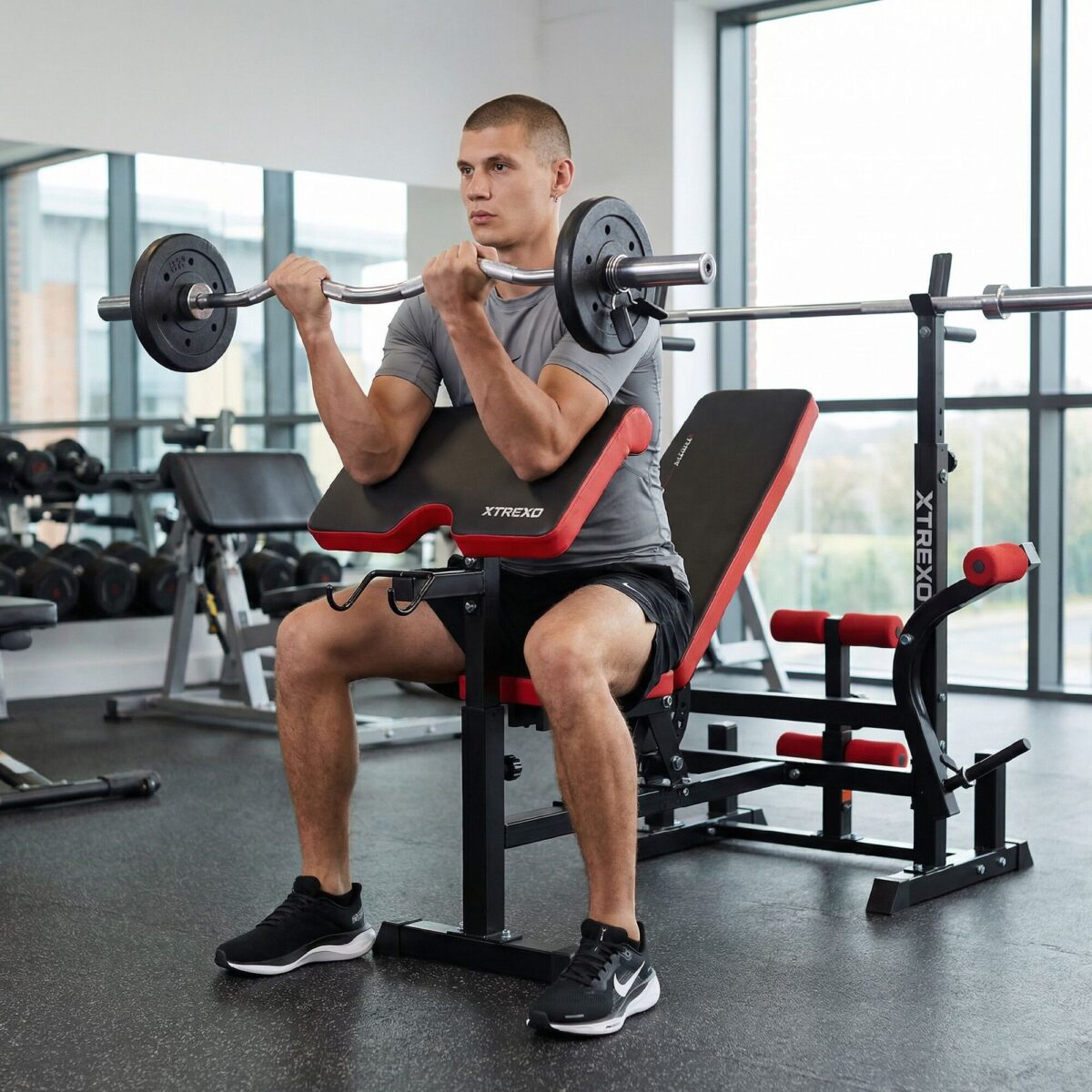 Тренувальна лава XTREXO BenchFit Max - Зображення 2