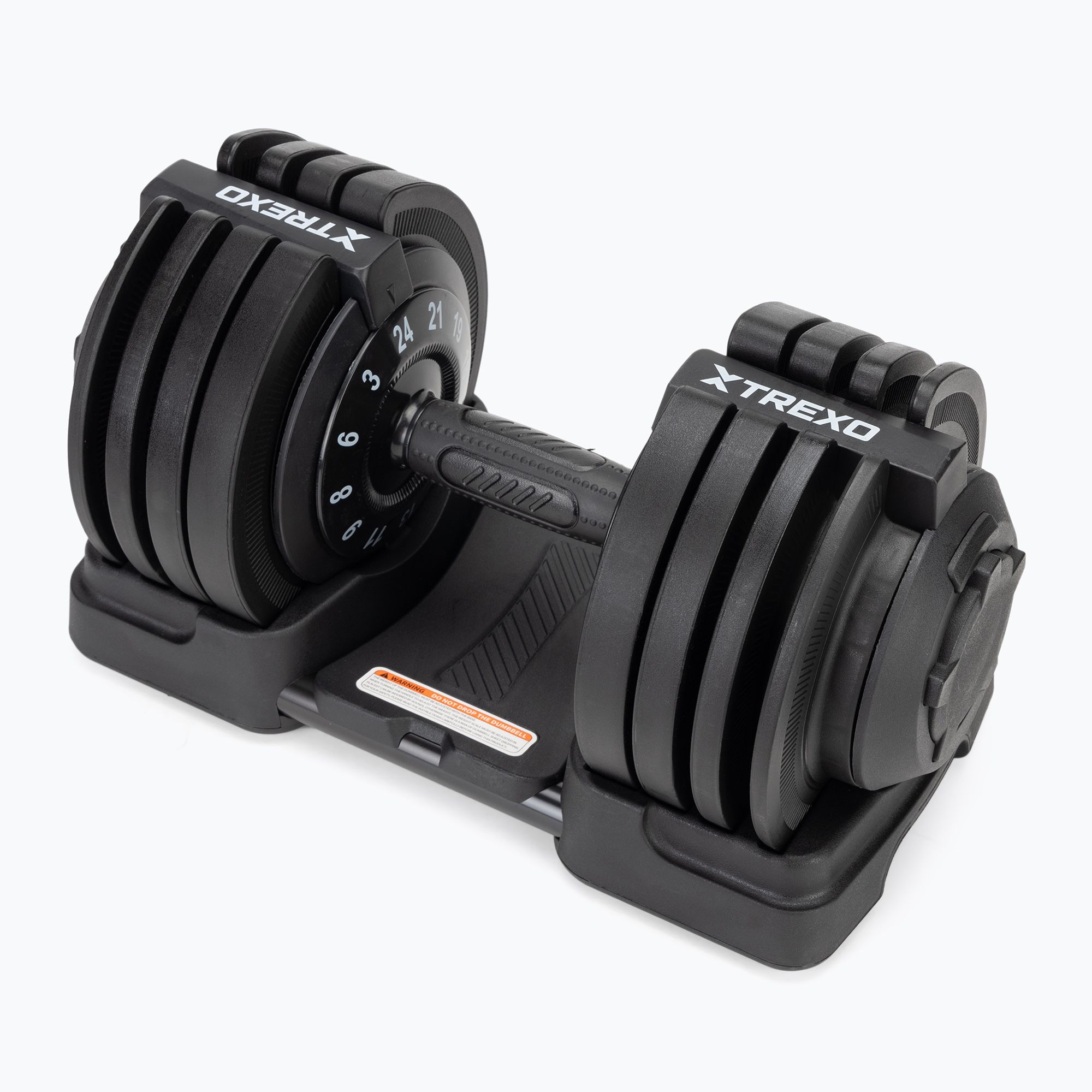 regul-ovana-gantel-xtrexo-txo-b4w002-24-kg-chorna-1183749 Регульована гантель XTREXO TXO-B4W002 24 кг чорна - Зображення 1
