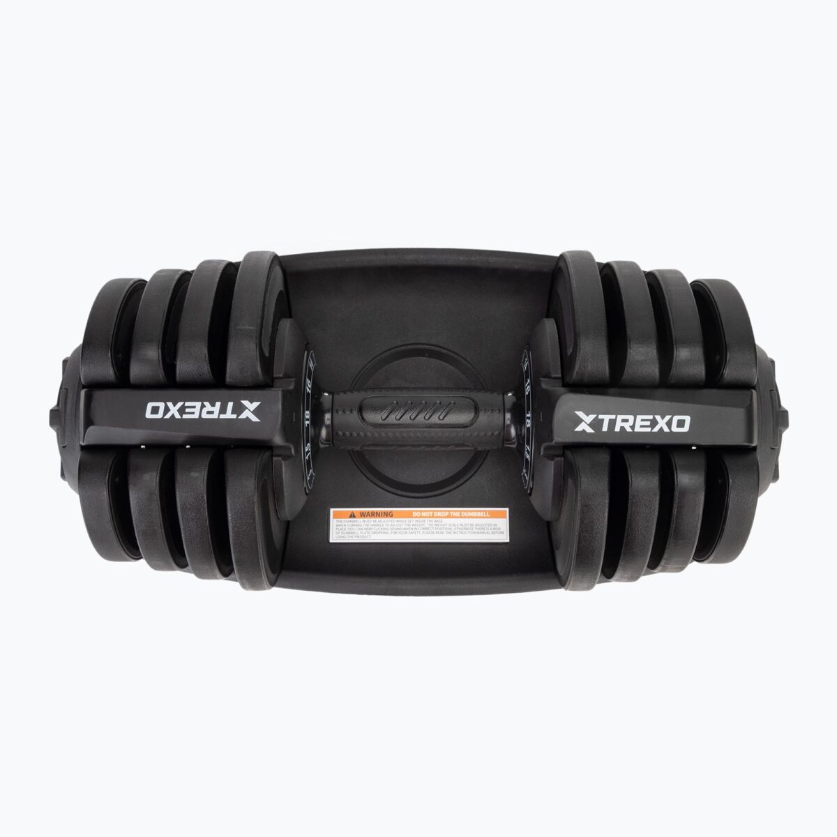 Регульована гантель XTREXO TXO-B4W003 18 кг чорна - Зображення 3