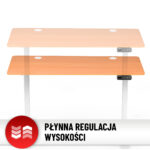 Стіл Hell's Chair Oak White з електричним регулюванням 140x70 см - Зображення 13