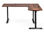 Стіл Hell's Chair Rustic Brown з електричним регулюванням кутовий 180x120 см - Зображення 3