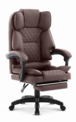 Офісне крісло Hell's Chair HC-1031 Brown екошкіра
